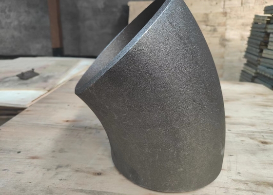 ASME A234 Wpb कार्बन स्टील शॉर्ट रेडियस 45 डिग्री एल्बो SCH10 SCH20