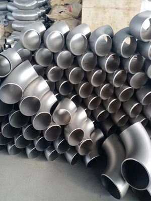 Astm A234 Wpb 0.5&quot; वेल्डेबल पाइप फिटिंग 45 डिग्री कार्बन स्टील