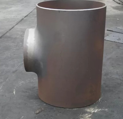 ANSI B16.9 ASTM A234WPB कार्बन स्टील इक्वल टी 3 '' 5 '' 10 '' जस्ती कम करने वाली टी