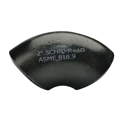 1MM-18MM जाली बट वेल्डिंग पाइप फिटिंग कार्बन स्टील 90 डिग्री कोहनी