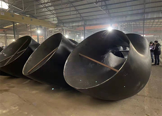 एसटीडी एमएस 1.5D 90 डिग्री लंबी त्रिज्या कोहनी ASME ASTM A420 WPL6