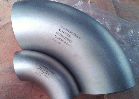 ASTM A403 WP304 6 इंच स्टेनलेस स्टील 90 डिग्री कोहनी SCH20