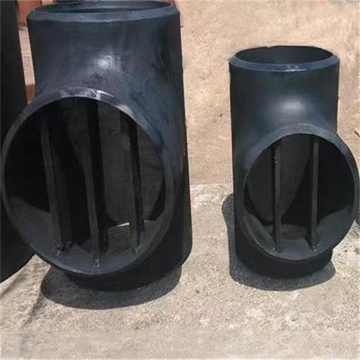 Ansi A860 Wphy रिड्यूसिंग वर्जित टी ब्लैक पेंटिंग बट वेल्ड