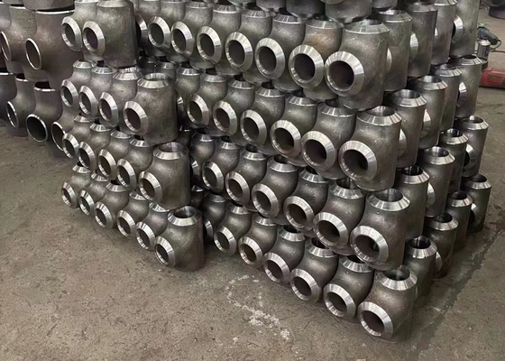 वेल्डिंग DIN2605 कार्बन स्टील टी Astm A234 Sch 80 Xs Xxh Sch160