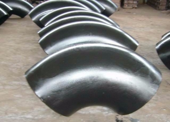 24 इंच Q345 90 डिग्री लंबी त्रिज्या कोहनी Astm B16.9 A234 Wpb बट वेल्ड फिटिंग