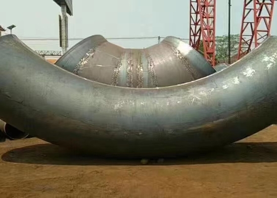फार्मास्युटिकल के लिए ASTM A105 कार्बन स्टील पाइप बेंड बिग साइज 3D 5D 10D