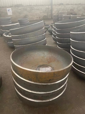 6 स्टेनलेस स्टील पाइप कैप STD ST20 ASME B16.9 कैप Sch80 Sch160 में