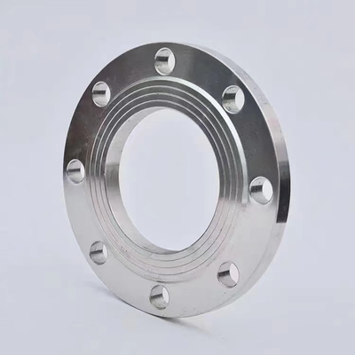 ASME Pn100 Dn100 जाली कार्बन स्टील निकला हुआ किनारा फ्लैट स्लिप ऑन राइज़्ड फेस वेल्ड नेक