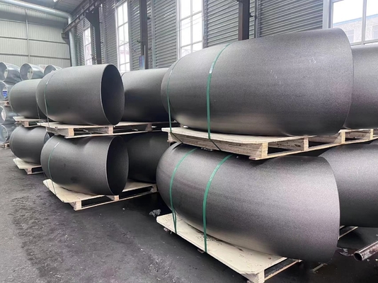 API5l बट वेल्ड पाइप फिटिंग कार्बन स्टील 90 डिग्री एल्बो DN600-DN1800