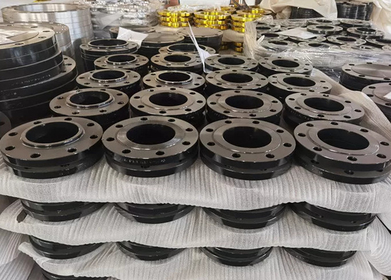 OEM ASTM A105 जाली स्टील फ्लैंगेस SCH80 जंग रोधी तेल की सतह
