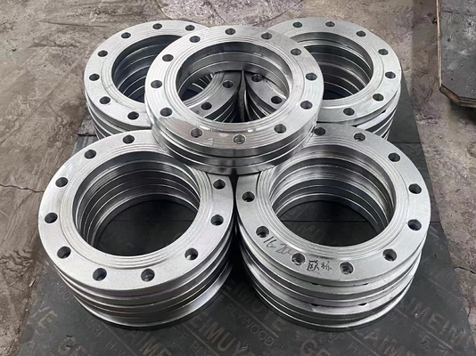 OEM ASTM A105 कार्बन स्टील जाली फ्लैंगेस SCH80 जंग रोधी तेल की सतह