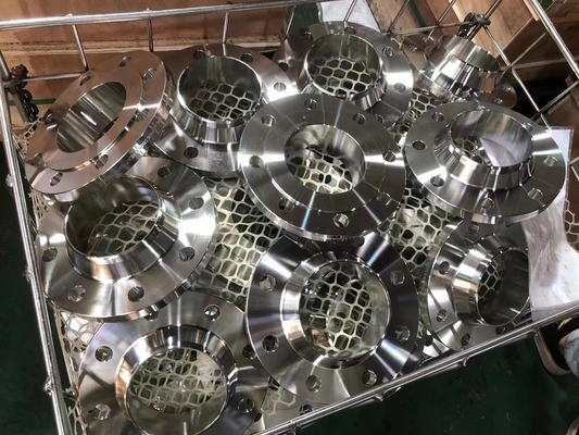 OEM ASTM A105 कार्बन स्टील जाली फ्लैंगेस SCH80 जंग रोधी तेल की सतह