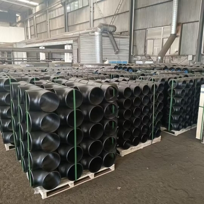 3.91 मिमी कार्बन स्टील 90 डिग्री एल्बो सैंडब्लास्टेड ASME B16.9 180 डिग्री