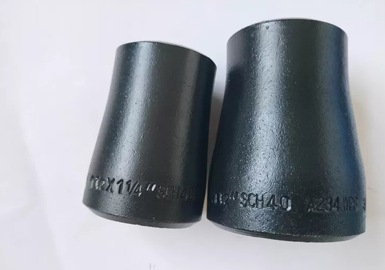 45D 90D 180D स्टील बट वेल्डेड ट्यूब फिटिंग ASME B16.9 B16.28 A234WPB