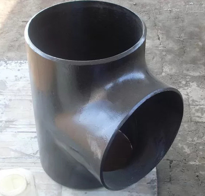 ANSI B16.9 ASTM A234WPB कार्बन स्टील इक्वल टी 3 '' 5 '' 10 '' जस्ती कम करने वाली टी