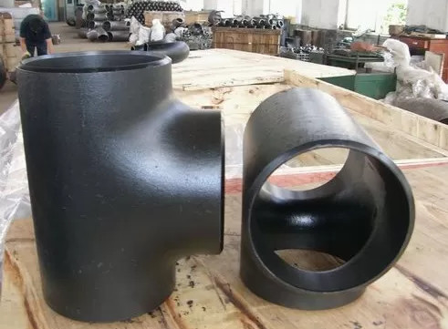 ASME / ANSI B16.9 समान असमान कम करने वाले पाइप टी फिटिंग जंग संरक्षण