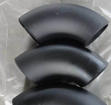 ASME कार्बन स्टील एल्बो सैंडब्लास्टेड ASME B16.9 90 डिग्री 180 डिग्री