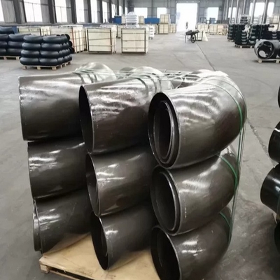 ANSI B16.9 A234 Wpb सीमलेस स्टील पाइप फिटिंग 90 डिग्री 15NB-2000NB