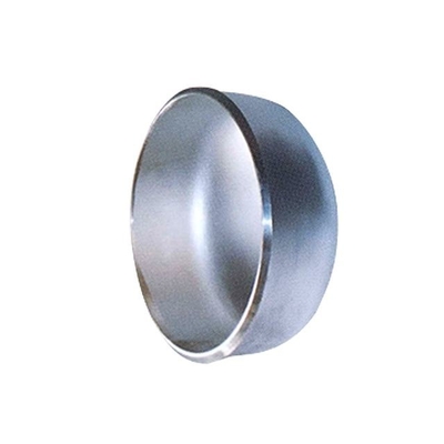 पेट्रोकेमिकल उद्योग के लिए 2mm-300mm 304 स्टेनलेस स्टील बटवेल्ड कैप्स