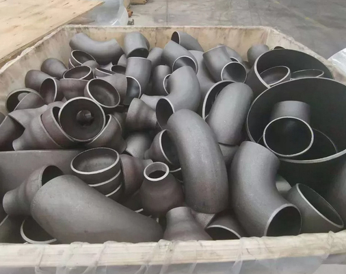ANSI B16.9 A234 Wpb सीमलेस स्टील पाइप फिटिंग 90 डिग्री 15NB-2000NB