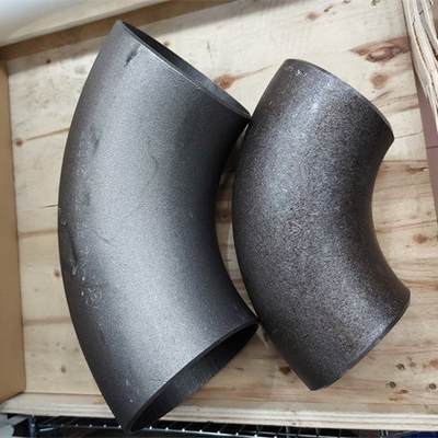 ASME कार्बन स्टील 90 डिग्री एल्बो सैंड ब्लास्ट ASME B16.9 180 डिग्री