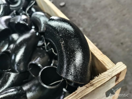 पाइपलाइन स्थापना के लिए कार्बन स्टील कोहनी 45 90 डिग्री बट वेल्ड कोहनी