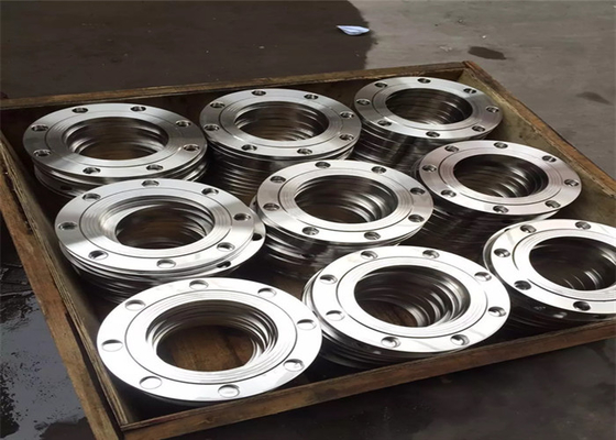 कार्बन मिश्र धातु स्टेनलेस स्टील Asme B16.5 STD Wn निकला हुआ किनारा दिन Ansi जिस गोस्ट