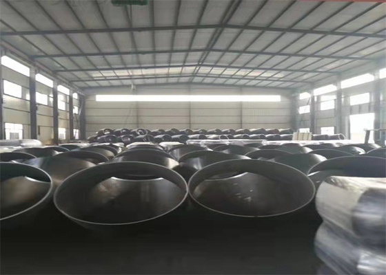 90 डिग्री बट वेल्ड पाइप फिटिंग SCH80 1-1 / 2 '' पाइप कोहनी लंबी त्रिज्या