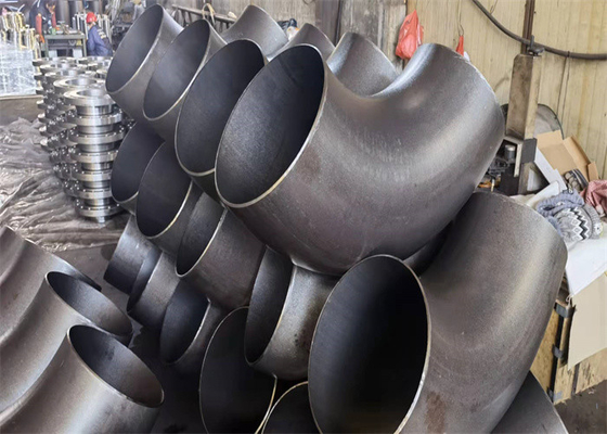 गोल DN32 अनुसूची 40 वेल्ड कोहनी ASTM A234 WP11 90D A420 WPL3