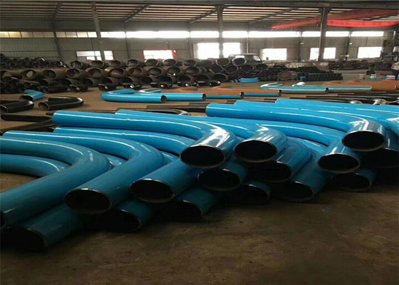 API5L कार्बन स्टील पाइप बेंड 30 डिग्री लॉन्ग रेडियस पाइप बेंड