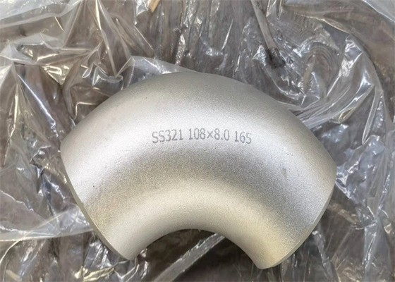ASTM A403 WP304 6 इंच स्टेनलेस स्टील 90 डिग्री कोहनी SCH20