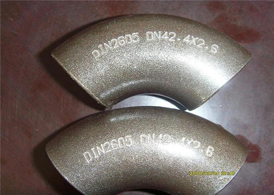 ASME A234 Wpb कार्बन स्टील शॉर्ट रेडियस 45 डिग्री एल्बो SCH10 SCH20