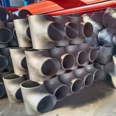 110in SS304 स्टेनलेस स्टील टी Sch160 स्टेनलेस स्टील थ्रेडेड कम करने वाली टी
