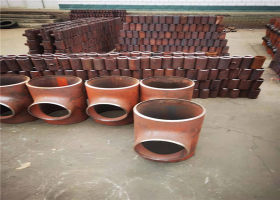 जीबी वेल्डिंग कार्बन स्टील टी 4500PSI-15000PSI सादा अंत Sch140