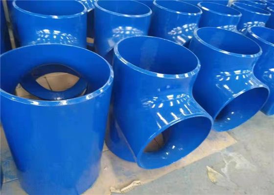 SCH40 ASTM A105 कोहनी 6 इंच SGP वेल्डेड पाइप फिटिंग DN6 EN10253