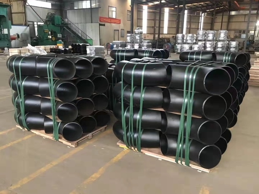 Astm Din Gost जिस P235GH ST35.8 कार्बन स्टील पाइप एल्बो सीमलेस नॉन रस्टिंग