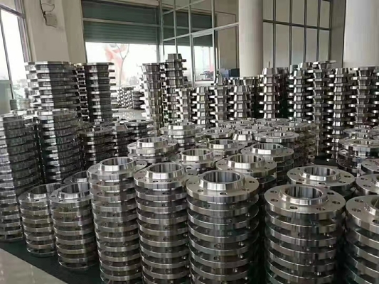 हल्का तेल Anodize स्टेनलेस स्टील वेल्ड गर्दन निकला हुआ किनारा DN15-DN1000mm