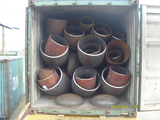 16MN कार्बन स्टील एल्बो पाइप बेंड ASTM A234 WP5 मिश्र धातु स्टील पाइप फिटिंग