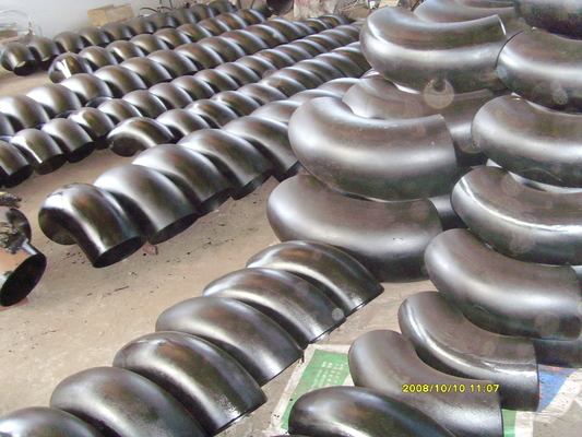 SCH60 SCH100 निर्बाध पाइप कोहनी 45 डिग्री 325x8mm A403 WP304