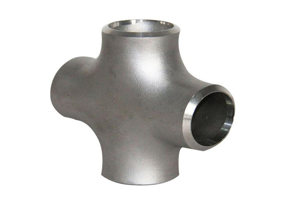 ASME B16.9 स्टेनलेस स्टील क्रॉस टी UNS32750 8 इंच बट वेल्डेड