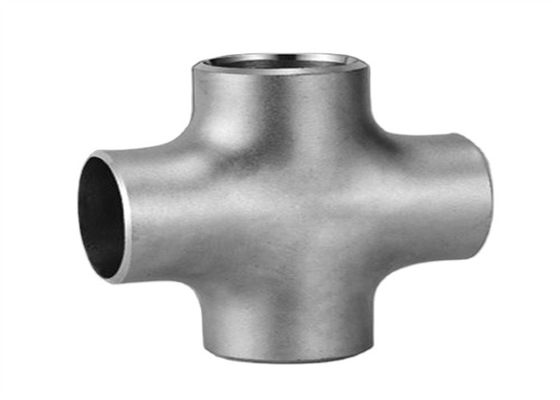 ASME B16.9 स्टेनलेस स्टील क्रॉस टी UNS32750 8 इंच बट वेल्डेड