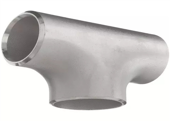 SS304 SS321 SS316l स्टेनलेस स्टील टी कनेक्टर PED API 5 इंच 8 इंच DN15 ~ DN600
