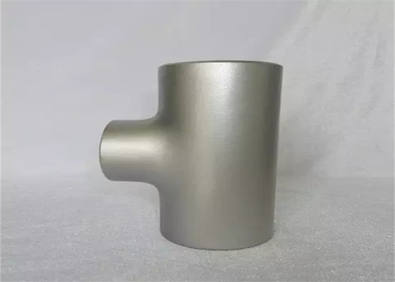 SS304 SS321 SS316l स्टेनलेस स्टील टी कनेक्टर PED API 5 इंच 8 इंच DN15 ~ DN600