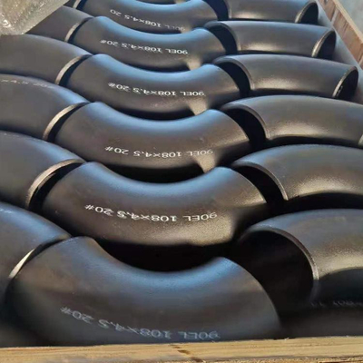 Astm A234 Wpb B16.9 Sch40 Cs कार्बन स्टील एल्बो बट वेल्डेड एंटी रस्ट पेंटिंग