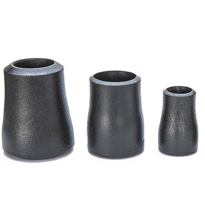Q235 Asme B16.9 कार्बन स्टील रेड्यूसर कंसेंट्रिक / एक्सेंट्रिक फिटिंग Std