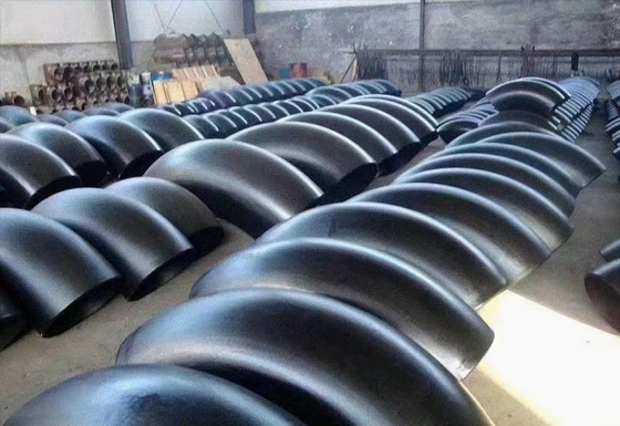 Astm Din Gost जिस P235GH ST35.8 कार्बन स्टील पाइप एल्बो सीमलेस नॉन रस्टिंग